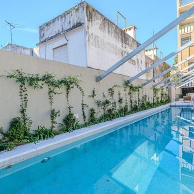 Rent of a modern and quiet 2-room apartment, Buenos Aires, Recoleta, Argentina
